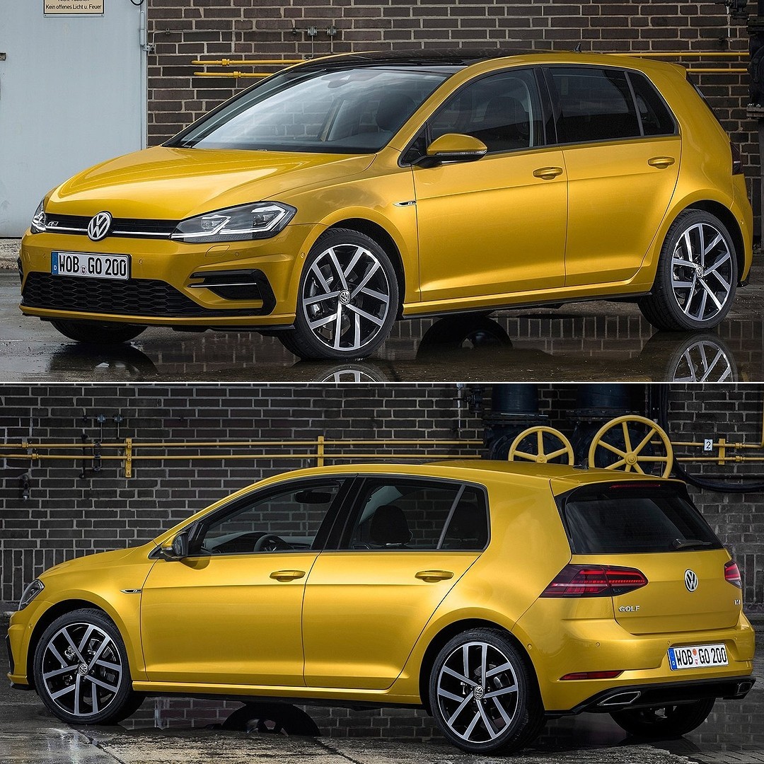 Golf 2017: Volkswagen apresenta modelo reestilizado na Europa Pausa na cobertura do Salão do Automóvel para revelar para vocês o facelift que a Volkswagen acaba de apresentar na Europa. As modificações incluem novos para-choques dianteiros e traseiros e novos faróis com lâmpadas halógenas com nova assinatura das luzes diurnas de LED. Também haverá opção do carro com faróis Full LED no lugar do Xenon. Completando o pacote visual, novas rodas e cores disponíveis. As principais novidades, contudo, são mecânicas e tecnológicas. Agora o Golf pode vir equipado com quadro de instrumentos totalmente digital com tela configurável de 12,3". O equipamento pode ser baseado em nas cores azul no Golf GTE ou vermelho, no Golf GTI. E a central multimídia terá comandos por gestos. A linha 2017 do Golf estreia novas opções de motores, como o 1.5 TSI Evo, com 150 cavalos. O bloco de quatro cilindros tem tecnologia Active Cylinder Management (ACT): cilindros são desativados por frações de segundo em faixas determinadas de rotações, reduzindo o consumo. Desse bloco, será oferecido uma versão BlueMotion com 130 cv. Para o GTI, o motor atual foi recalibrado para render 230 cv ou 245 (GTI Performance). Por fim, foi lançada a nova transmissão automatizada de dupla embreagem DSG agora com sete marchas. A caixa de marchas vai substituir a atual de seis, melhorando ainda a eficiência e consumo