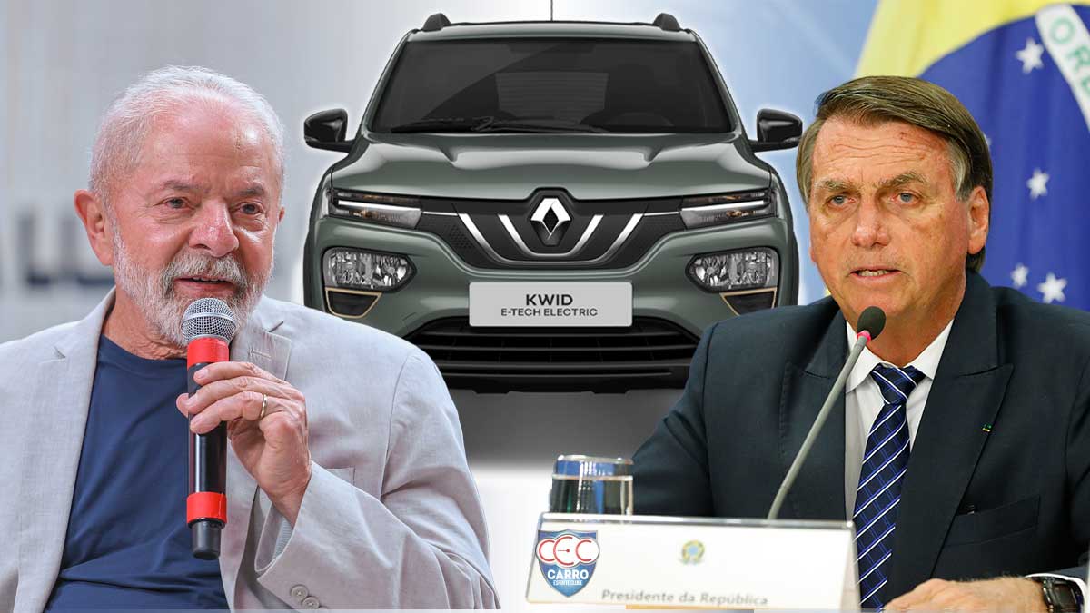 Lula e Bolsonaro ignoram carros elétricos