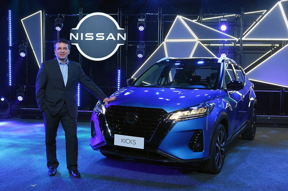 Airton Cousseau, então vice-presidente na América do Sul, agora é presidente da Nissan Mercosul e diretor geral da Nissan do Brasil.