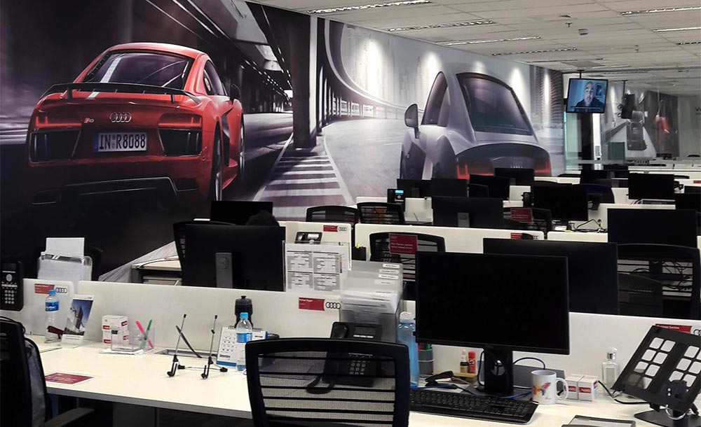 Sede da Audi em São Paulo: local será reformado e terá  menos estações de trabalho (Foto: Thiago Ventura/Carro Esporte Clube)