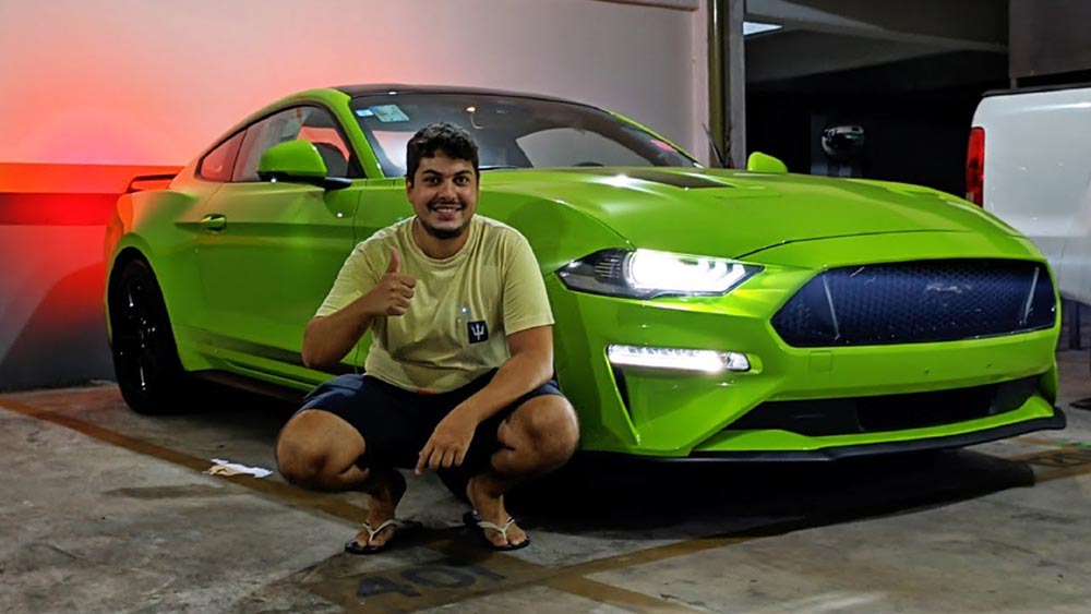 Ford Mustang Black Shadow: Razuk vendeu rifa de carro que não era seu