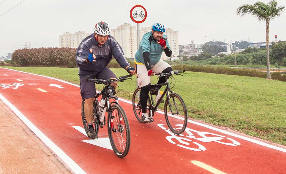 Uso de bicicletas e patinetes também mostrou alta de 3% no mundo. (Foto: Diogo Moreira/ Governo SP 22/06/14)