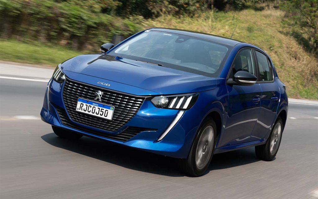 Peugeot 208 é o grande destaque de vendas da marca no Brasil