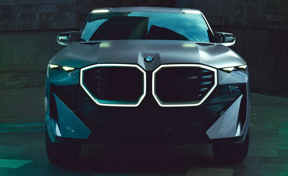 BMW XM Concept: grade duplo rim gigante veio para ficar!