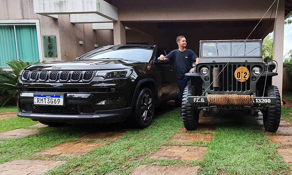 Jeep Compass Série 80 Anos e o Willys MB 1944: oito décadas de história (foto: Thiago Ventura)