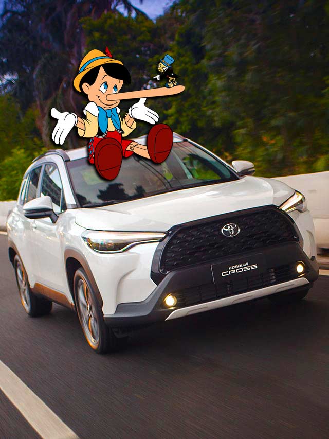 Toyota Corolla Cross é a mentira do ano