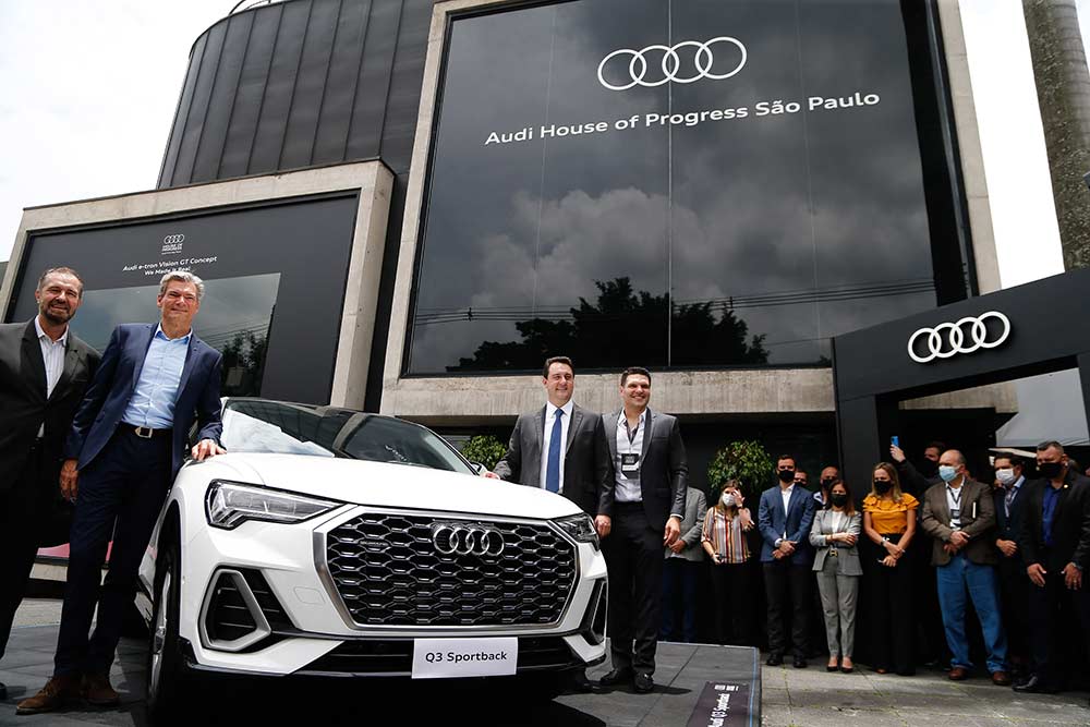 Anúncio foi feito na Audi House of Progress em São Paulo (Foto Carlos Campos/AEN)