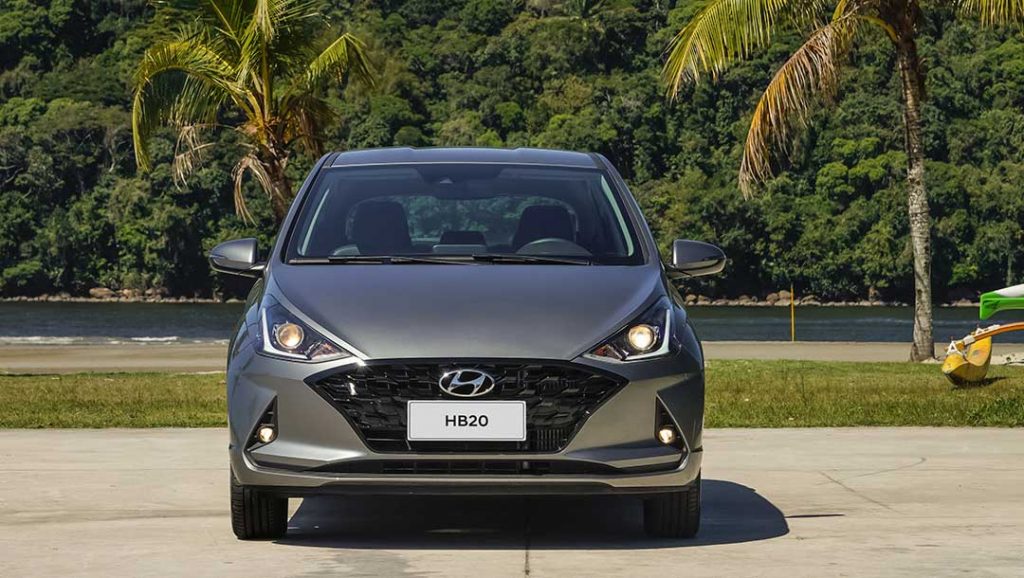 Hyundai HB20 foi o automóvel mais vendido do Brasil em 2021