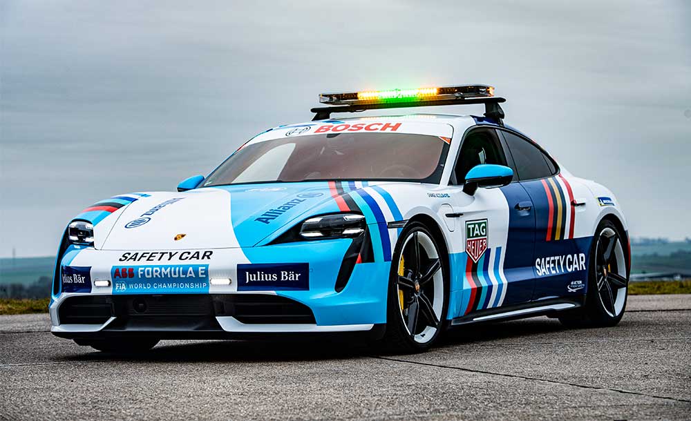 Porsche Taycan Turbo S Safety Car: novidade no grid em 2022
