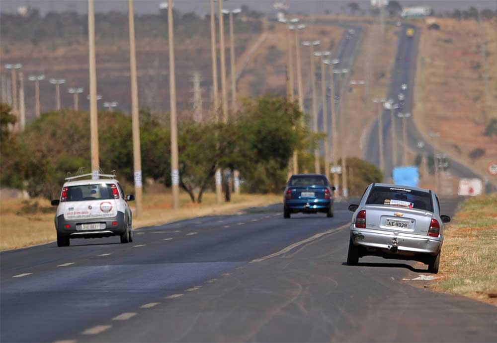 Rodovia BR-060 no Distrito Federal: Dnit precisaria de orçamento menor para a manutenção de estradas (Foto: Edilson Rodrigues/Agência Senado)