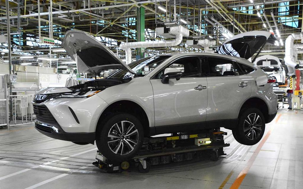 Toyota Harrier: SUV é fabricado na planta de Takaoka