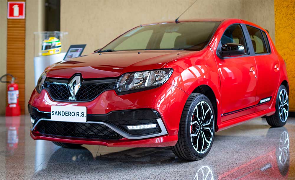 Renault Sandero R.S. Finale: última unidade produzida do hot hatch será preservada