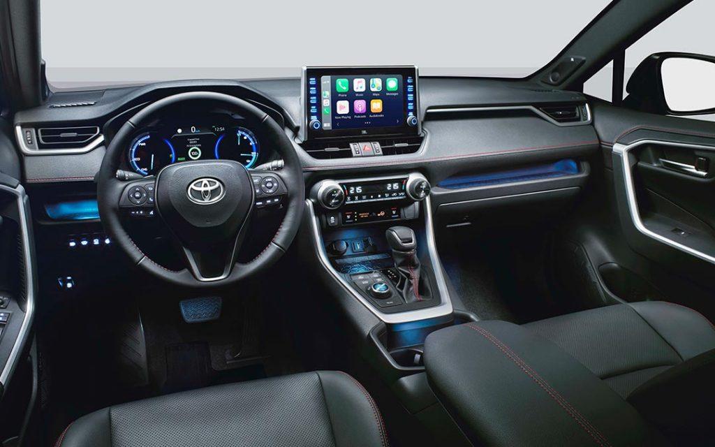 Interior do Toyota RAV4: marca sofreu ataque cibernético na cadeia de fornecedores