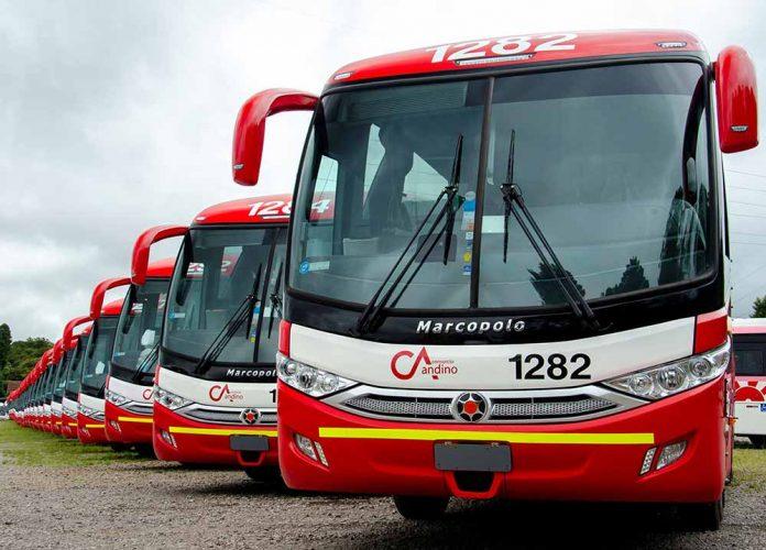 Onibus Marcopolo Viaggio 900 recebem preparação especial para suportar baixa temperatura