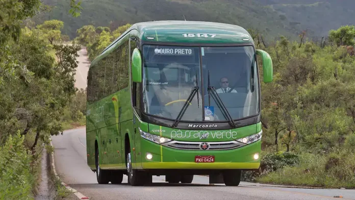 Volvo B340R 4x2 da Pássaro Verde: reajuste de até 17% nas passagens em MG