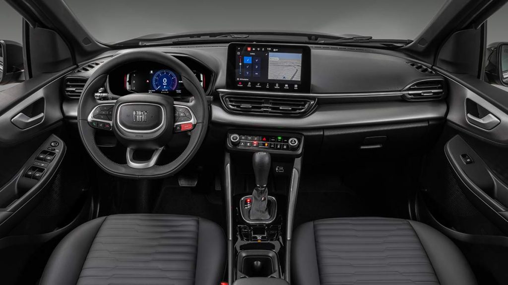 Fiat Fastback Impetus 2023: intermediário tem cluster digital e multimídia de 10.1"