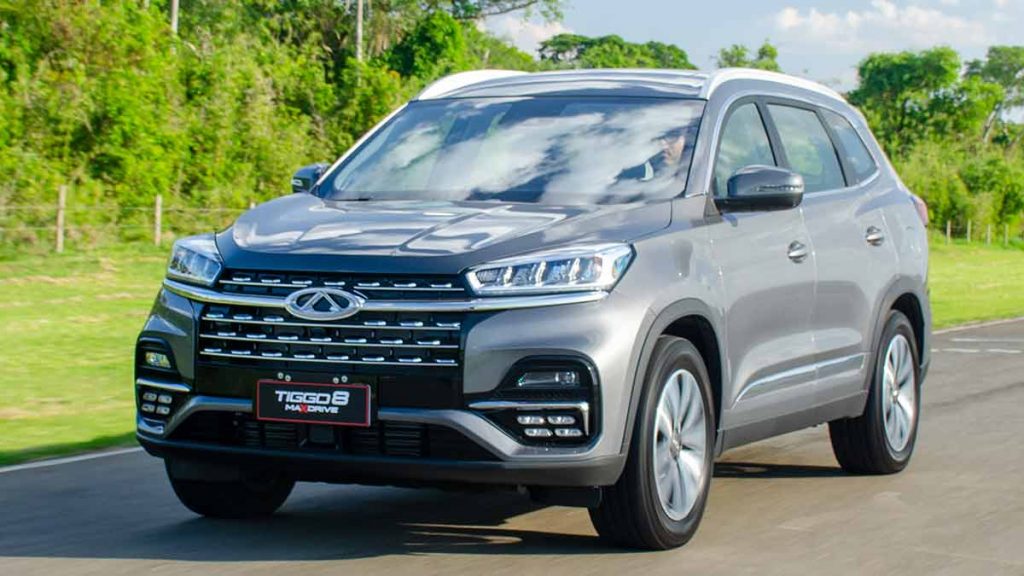 Caoa Chery Tiggo 8 Max Drive: versão tem mais itens de segurança