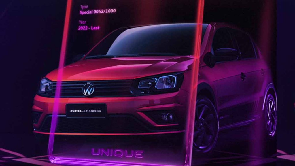 Volkswagen Gol Last Edition: unidade 0042 vendida como NFT no Metaverso