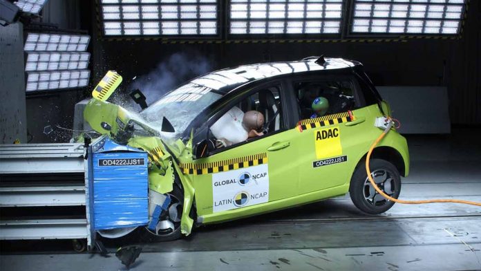 JAC E-JS1: elétrico zero estrela no Latin NCAP