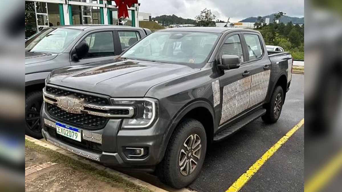 Ford Ranger 2024 é flagrada e chega em breve no Brasil