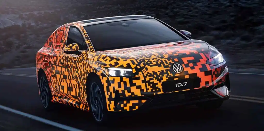 Volkswagen ID.7 terá entre-eixos de 2,97 m