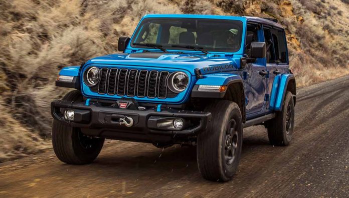 Jeep Wrangler 2024: mudanças visuais discretas e mais itens