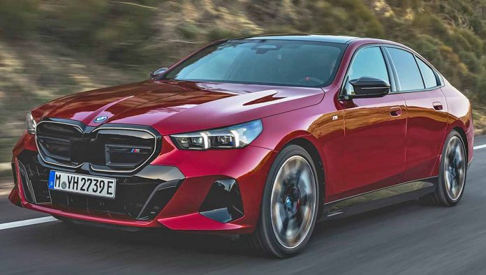 BMW Série 5 2024: versão elétrica i5 M60 tem 600 cv