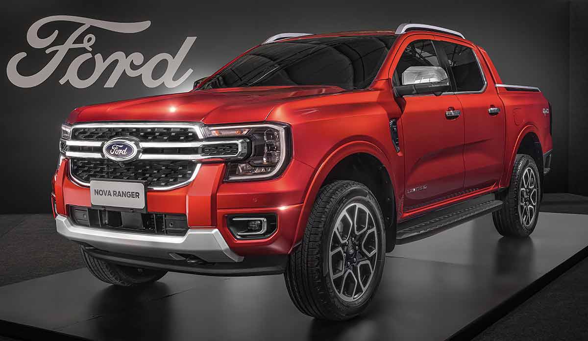 Ford Ranger 2024 rival da Hilux chega com V6 turbodiesel