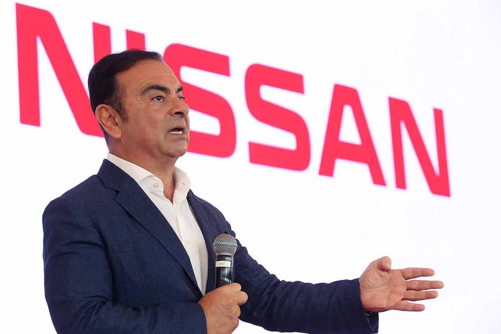 Carlos Ghosn, ex-CEO da Nissan