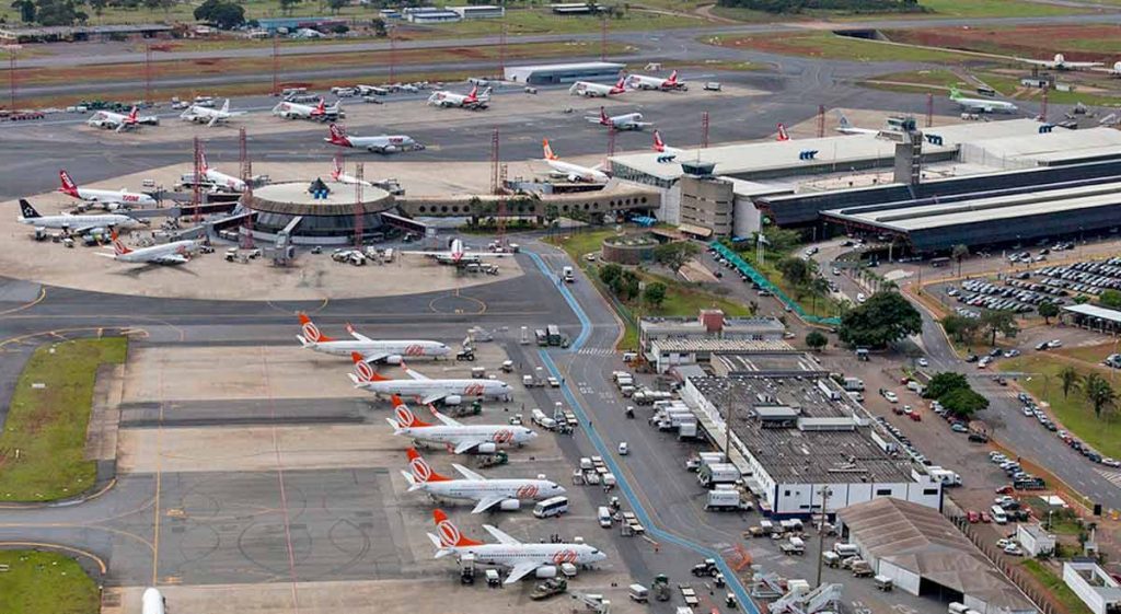 Aeroporto de Brasília (Foto: Arquivo Público do DF)