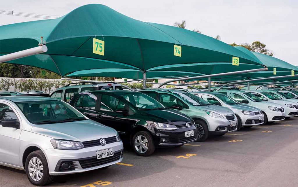 IPVA para Locadoras será reduzido para 1% na hora da venda dos veículos usados