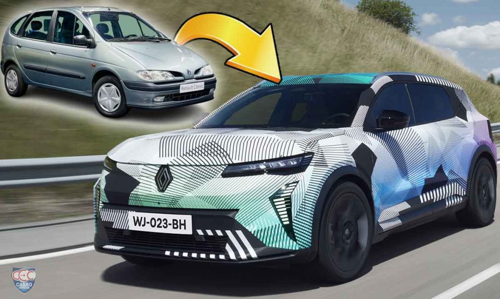 Renault Scénic: de minivan a um carro 100% elétrico!