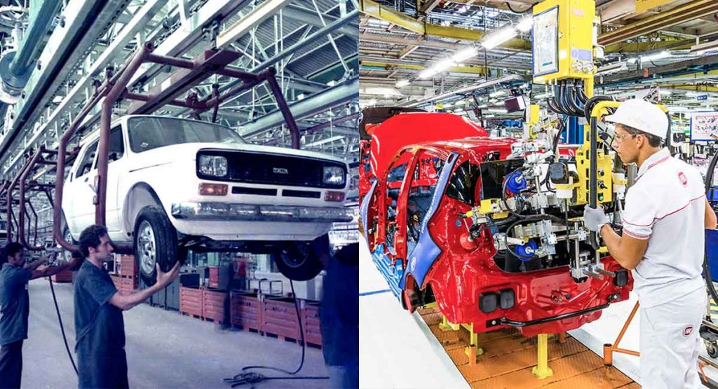 Protótipo do 147, de 1975, e fabricação recente: Fábrica da Fiat faz 47 anos