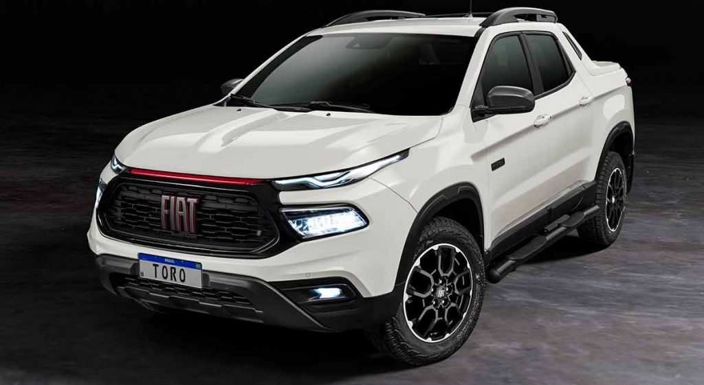 Fiat Toro 2024: versão Ultra ganha elementos em vermelho