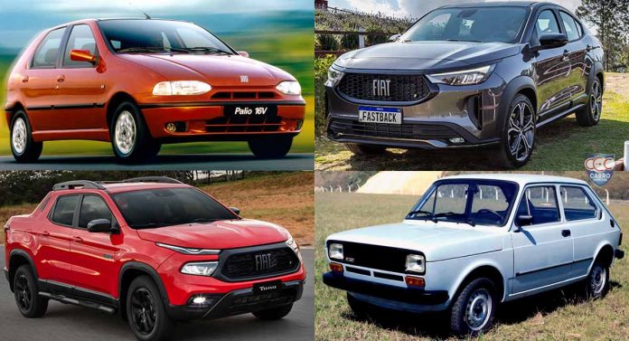 Fiat Palio, Fastback, Toro e 147: descubra a origem dos nomes