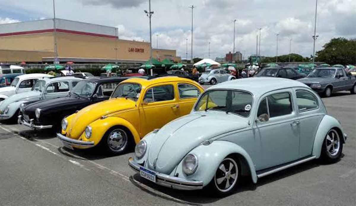 Clássicos Volkswagen reunidos no final de semana em SP