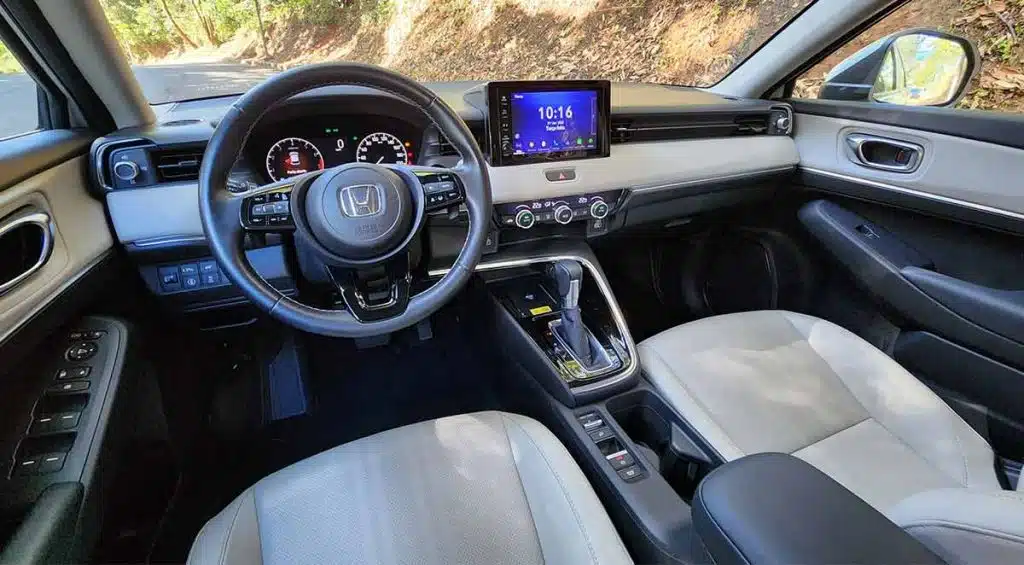 Conheça cada detalhe do interior do Honda HRV Touring 2024