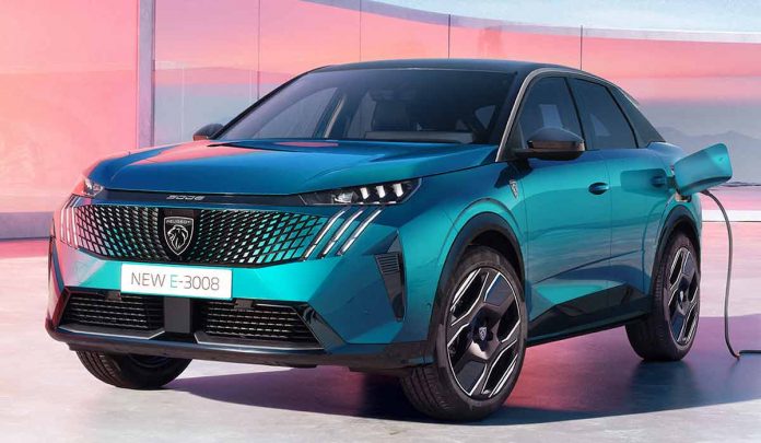 Peugeot E-3008 2024: SUV elétrico em nova geração