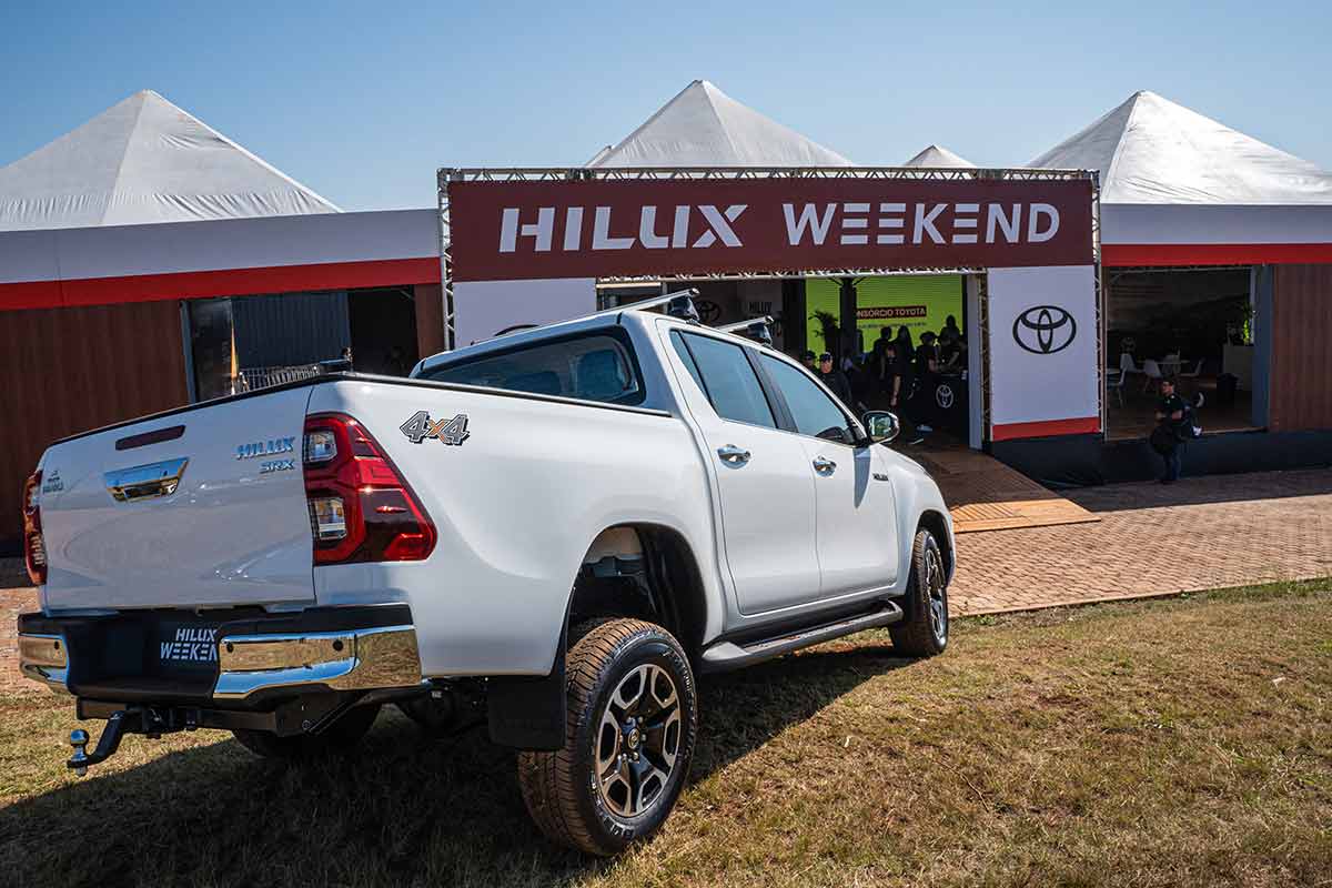 Hilux Weekend: Toyota faz evento para fãs da picape