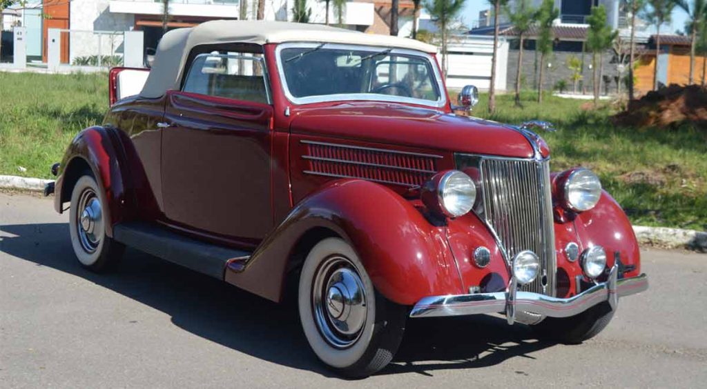 Ford Model 18 1936 Cabriolet é destaque do Sul-Brasileiro 2023 (foto: Adair Santos/Divulgação)