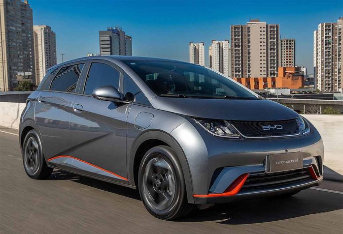 BYD Dolphin: modelo seria isento de IPVA em SP, caso PL fosse sancionado.