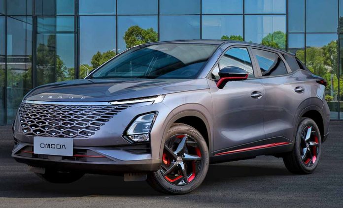 Omoda C5: SUV Coupé da Chery chega em 2024 ao Brasil