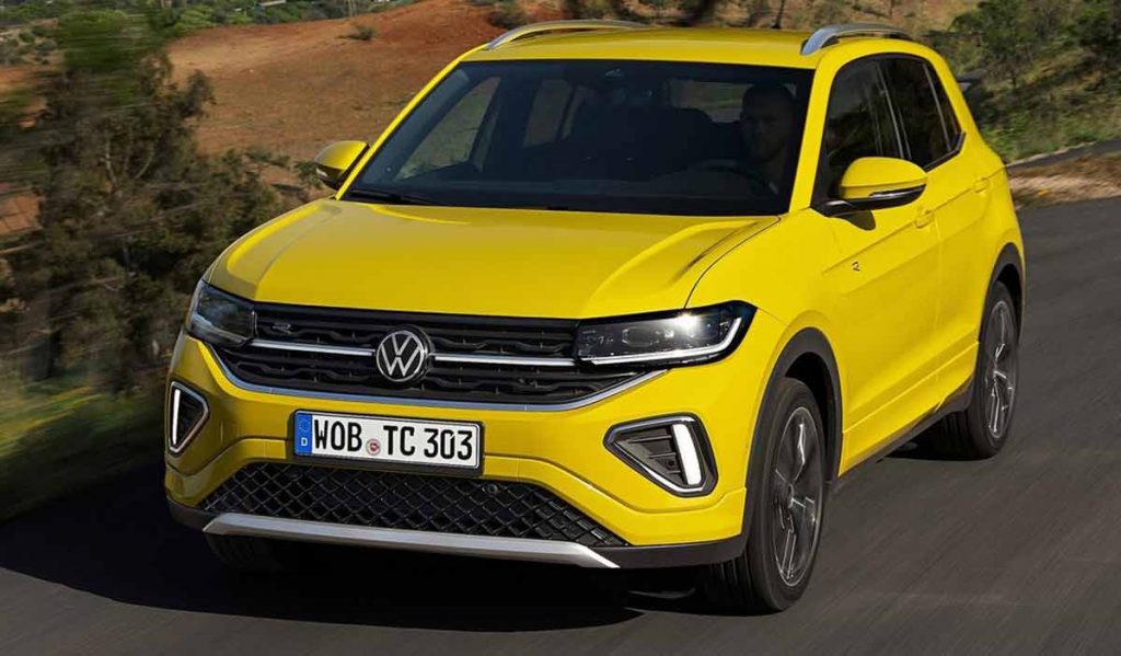 Volkswagen T-Cross 2025 brasileiro vai se inspirar no europeu