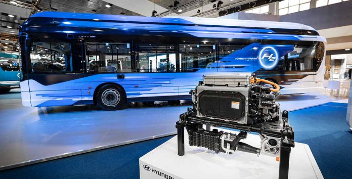 Iveco e Hyundai vão lançar ônibus movido a hidrogênio