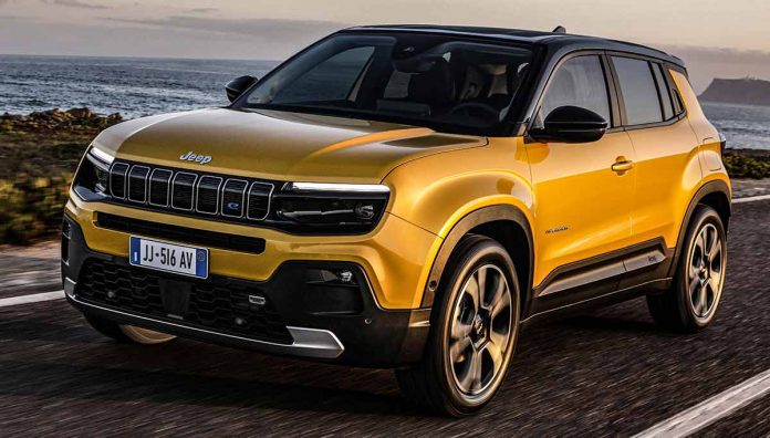 Jeep Avenger em versão 100% elétrico. Stellantis terá baterias LFP