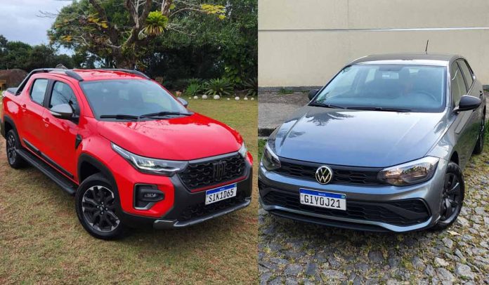 Fiat Strada e Polo se destacam nas vendas em outubro de 2023 (foto: Thiago Ventura)