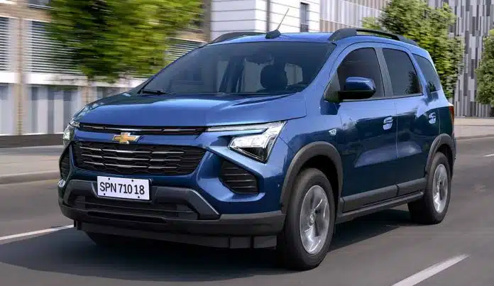 Chevrolet Spin 2025: nova geração ganha mais segurança