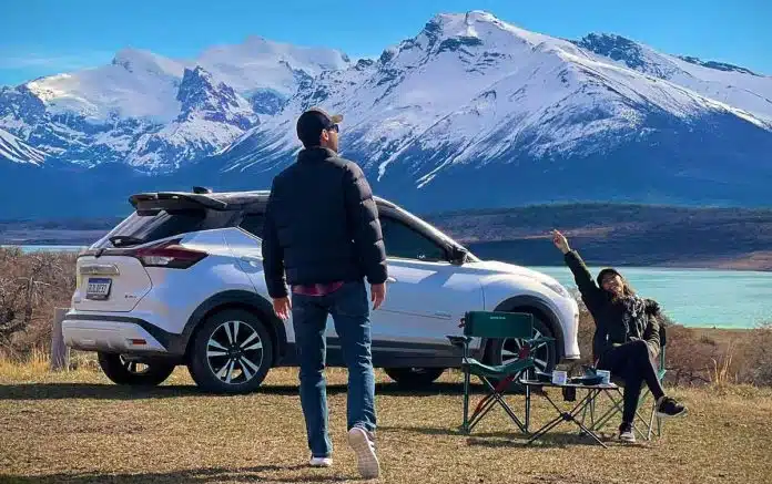 Nissan Kicks foi o carro escolhido pelo casal para aventura até o fim do mundo