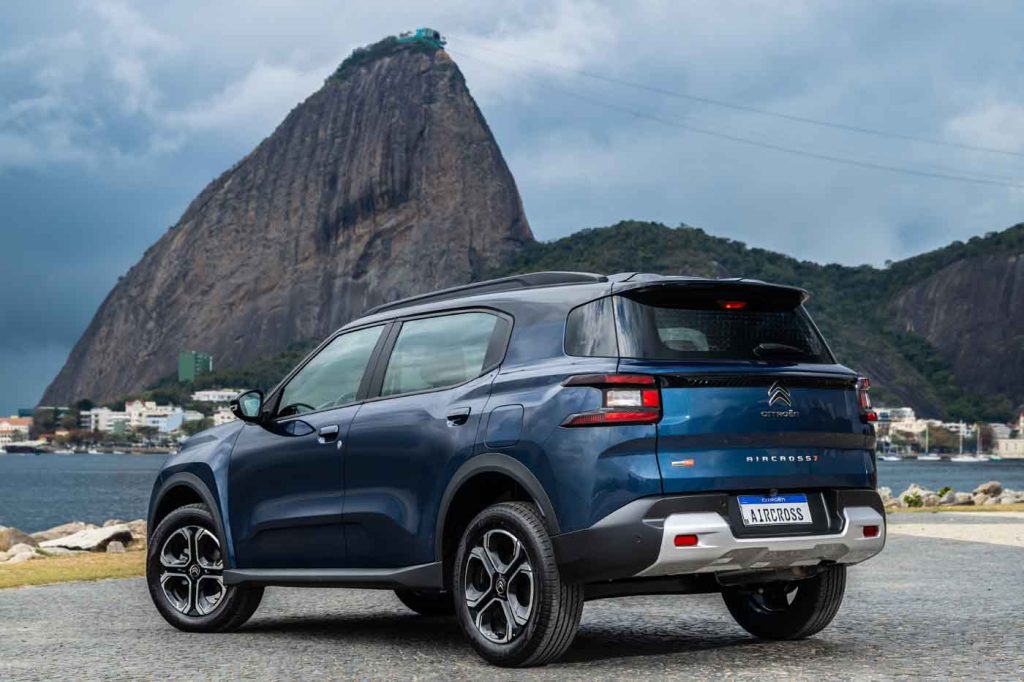 Citroën Aircross Shine 7 Turbo 2026 (foto Pedro Bicudo/Divulgação)