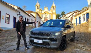 Jeep Compass Blackhawk em Tiradentes: Marca faz ativação com clientes